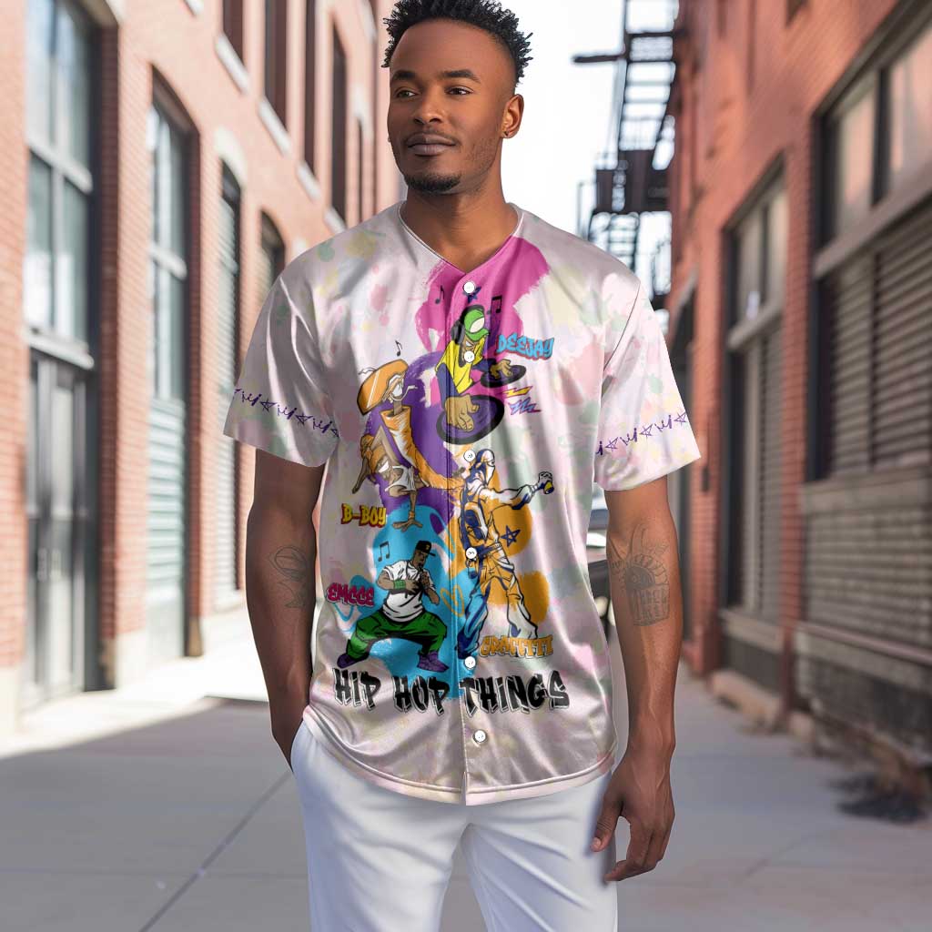 4 Elements Of Hip Hop Baseball Jersey DT02