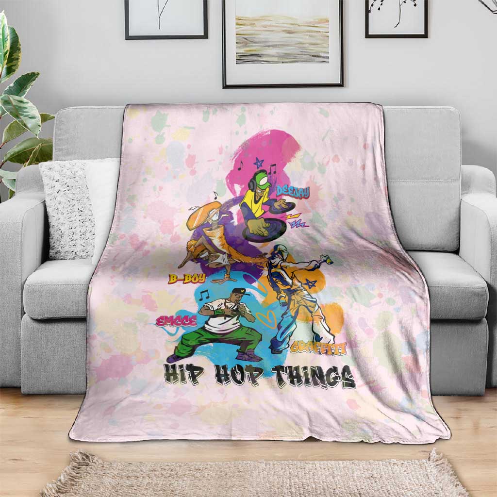 4 Elements Of Hip Hop Blanket DT02