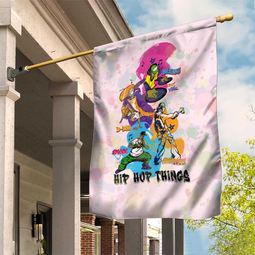 4 Elements Of Hip Hop Garden Flag DT02