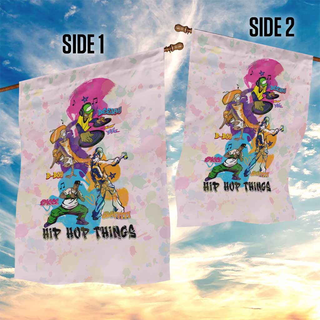 4 Elements Of Hip Hop Garden Flag DT02