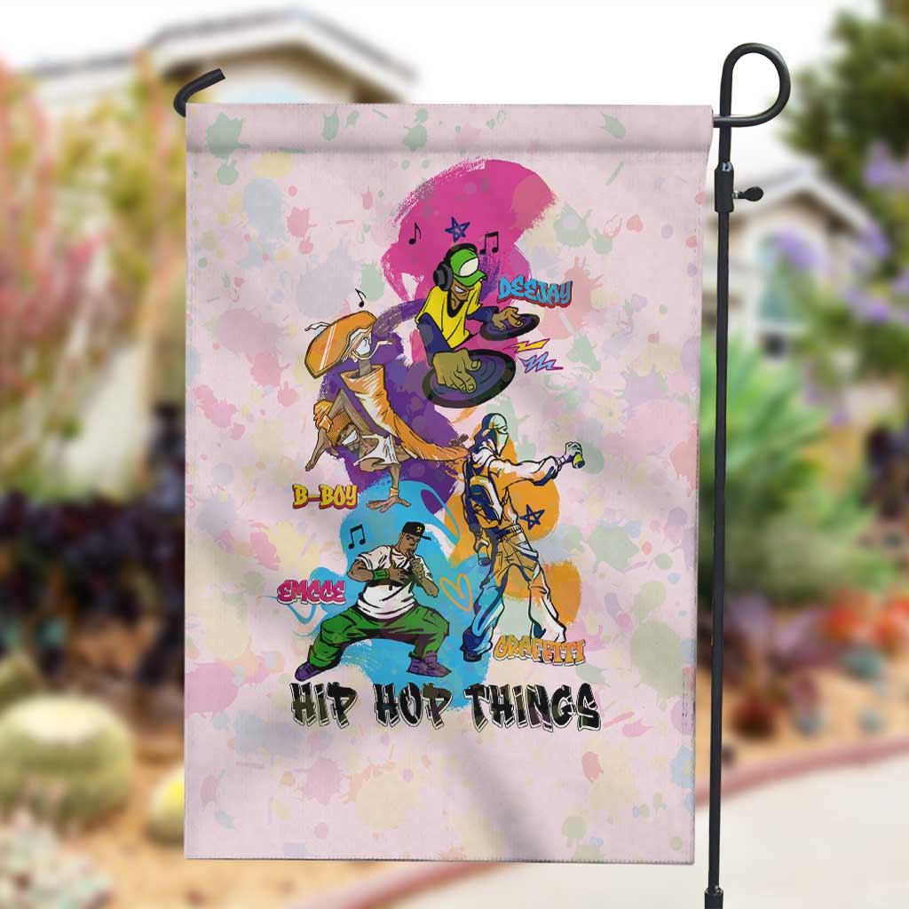 4 Elements Of Hip Hop Garden Flag DT02