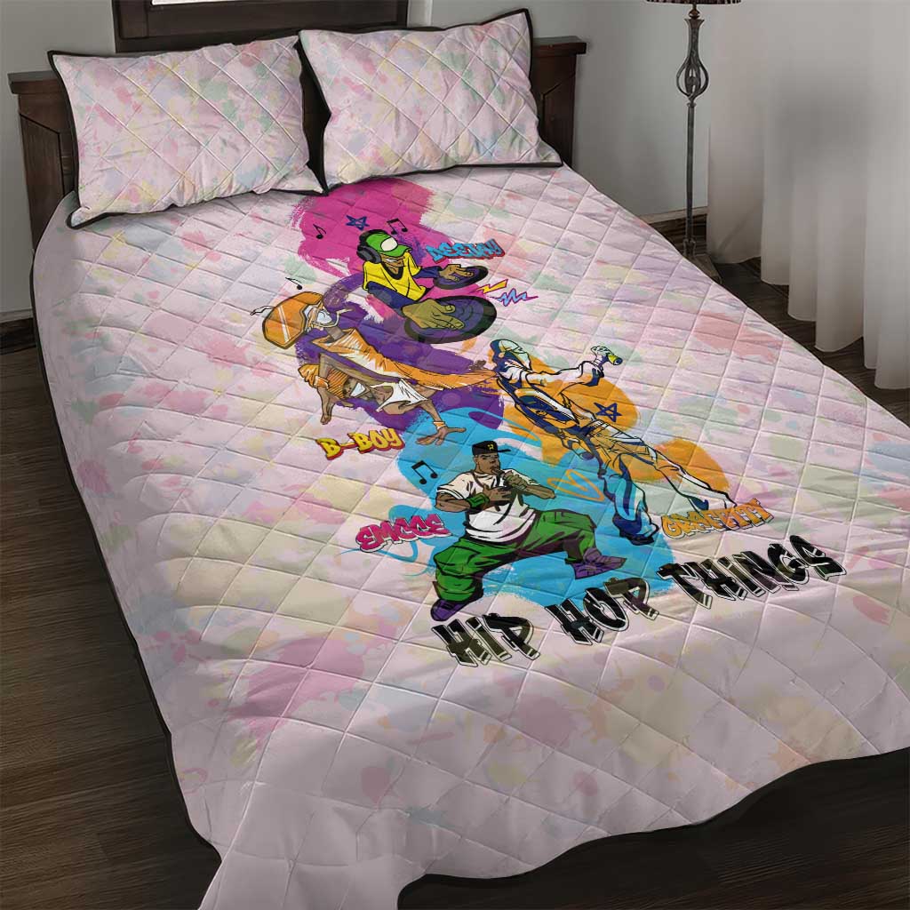 4 Elements Of Hip Hop Quilt Bed Set DT02