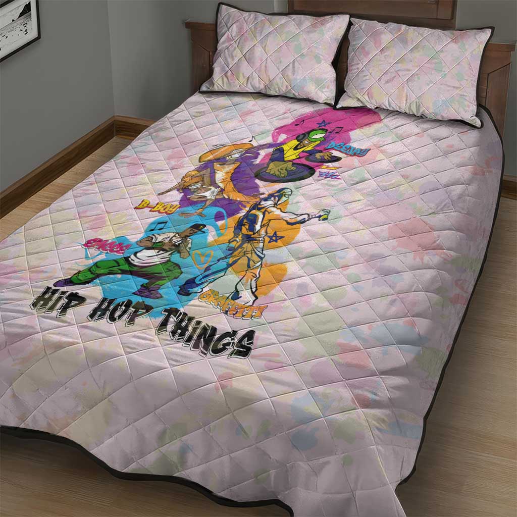 4 Elements Of Hip Hop Quilt Bed Set DT02