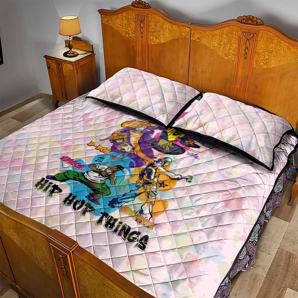 4 Elements Of Hip Hop Quilt Bed Set DT02