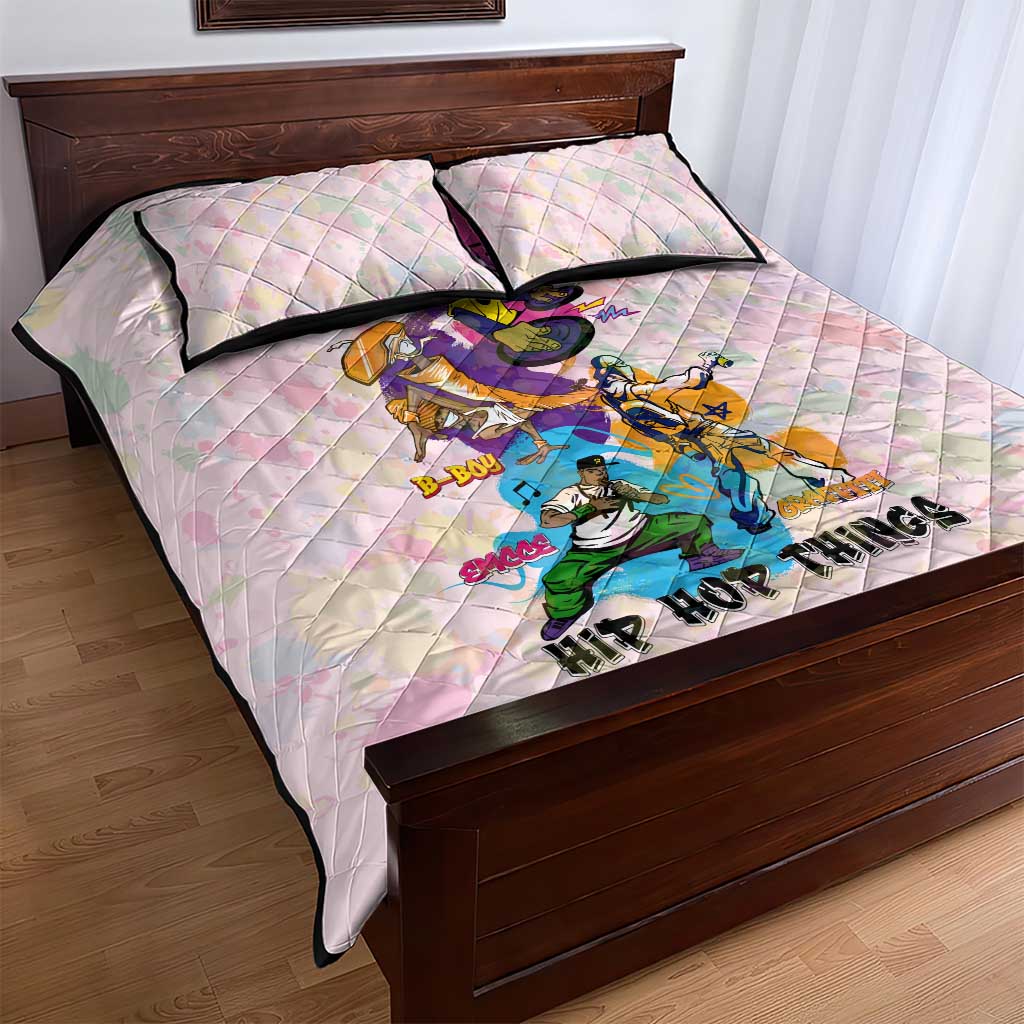 4 Elements Of Hip Hop Quilt Bed Set DT02
