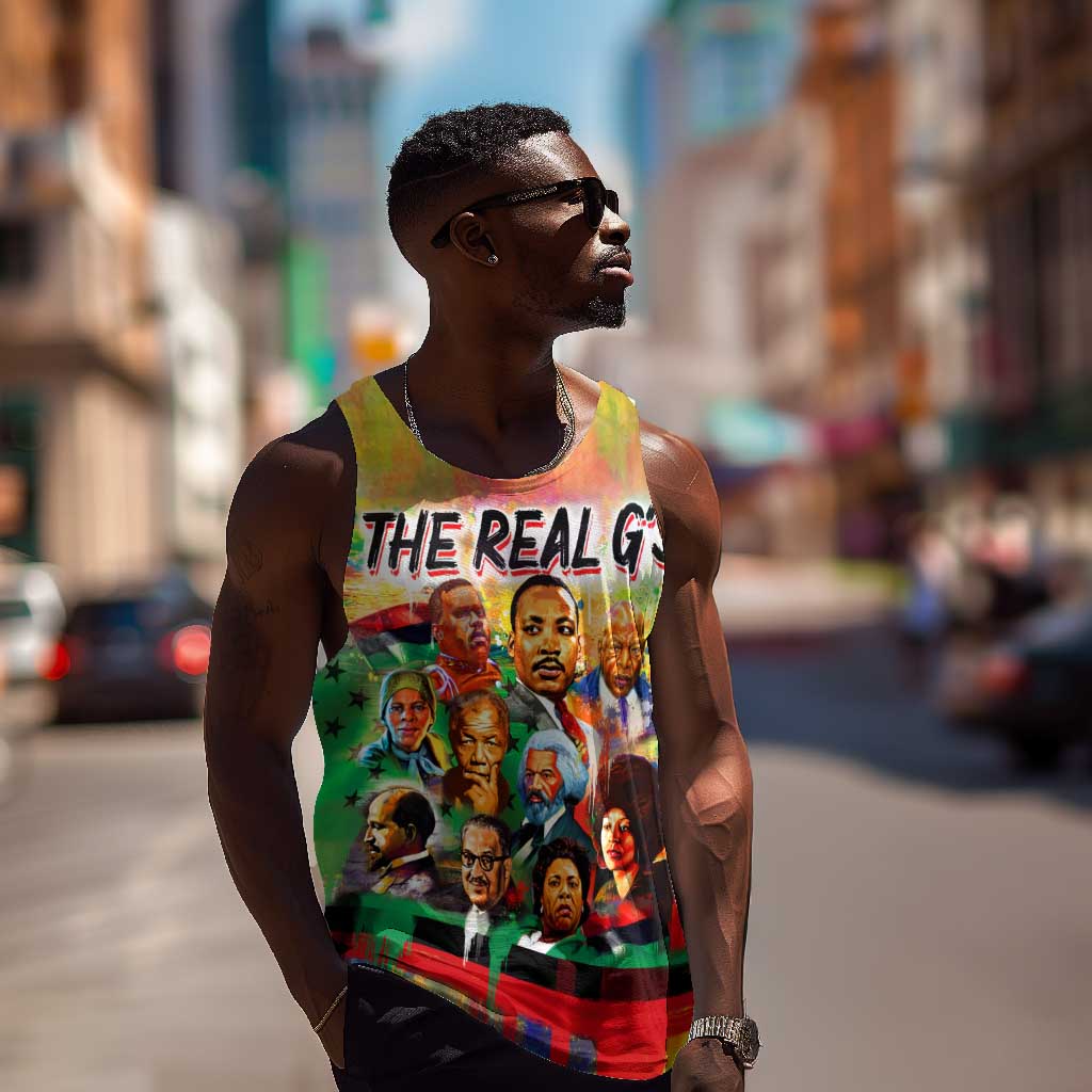The Real G's Men Tank Top Civil Rights Leaders DT02