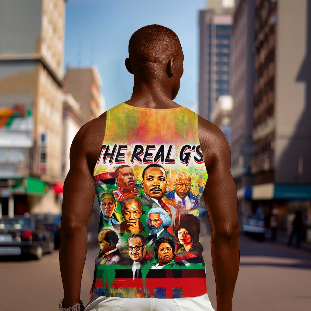 The Real G's Men Tank Top Civil Rights Leaders DT02
