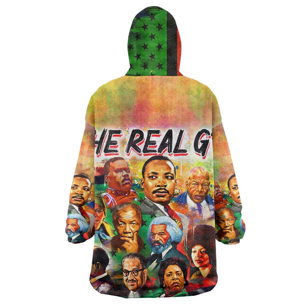 The Real G's Wearable Blanket Hoodie Civil Rights Leaders DT02