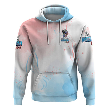 Skull Girl Hoodie Never Fck Given DT02