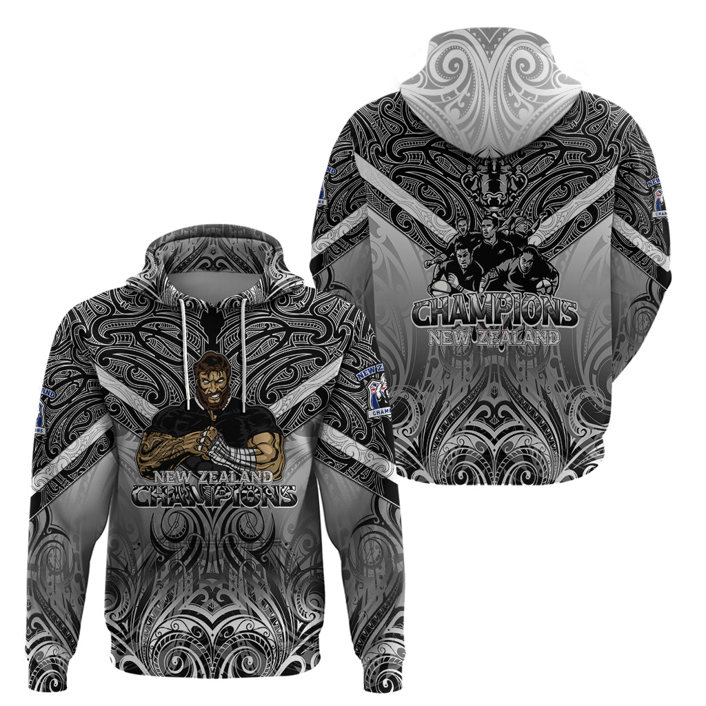 New Zealand Hoodie Rugby Aotearoa Champions DT02