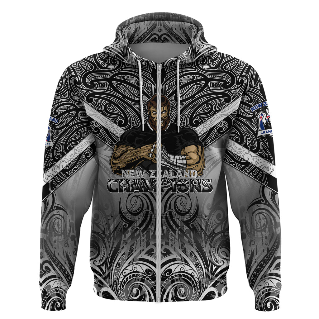 New Zealand Hoodie Rugby Aotearoa Champions DT02