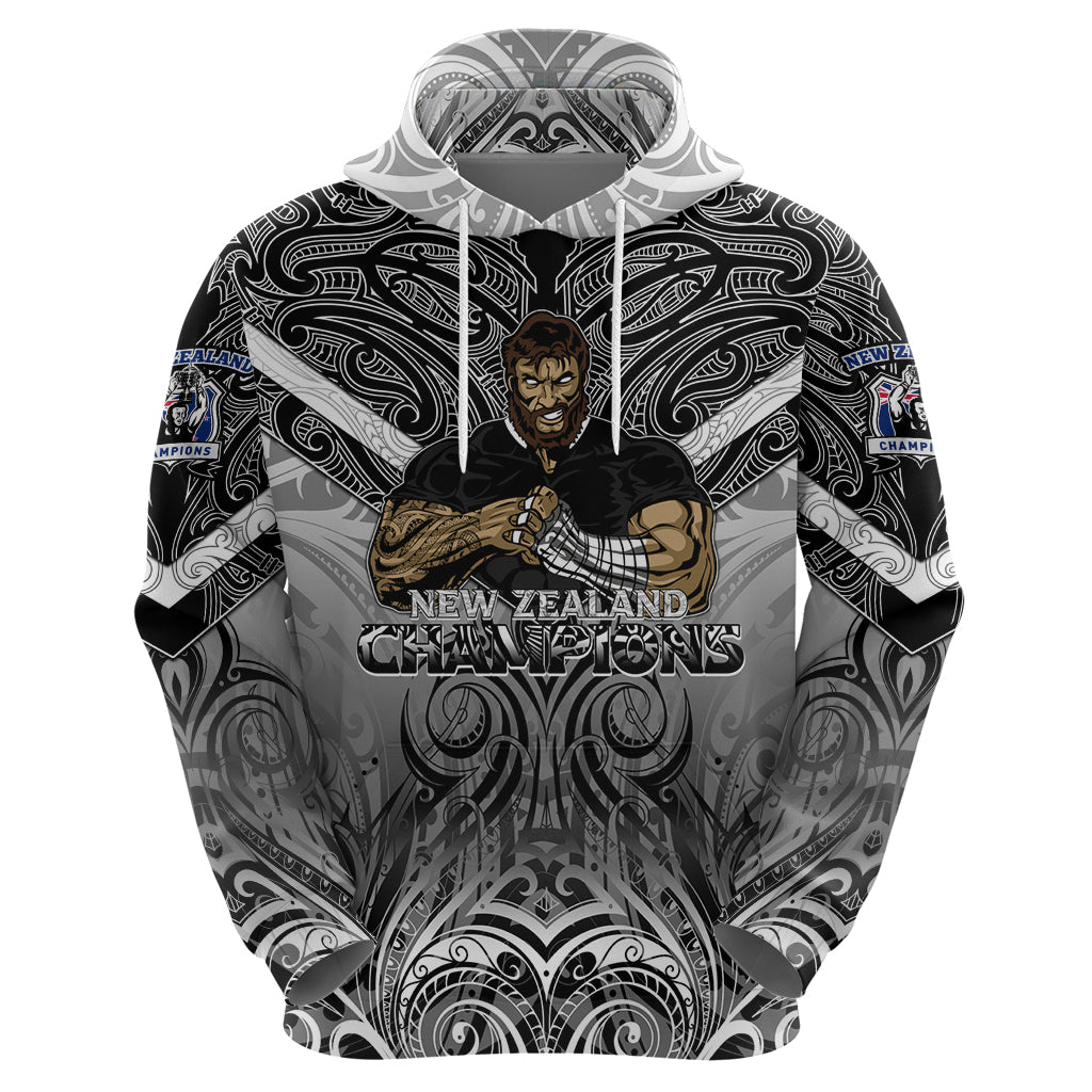 New Zealand Hoodie Rugby Aotearoa Champions DT02