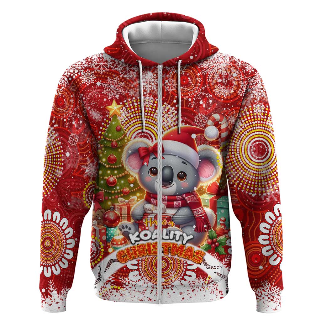 Koality Christmas Hoodie Cute Aussie Koala Holiday DT02