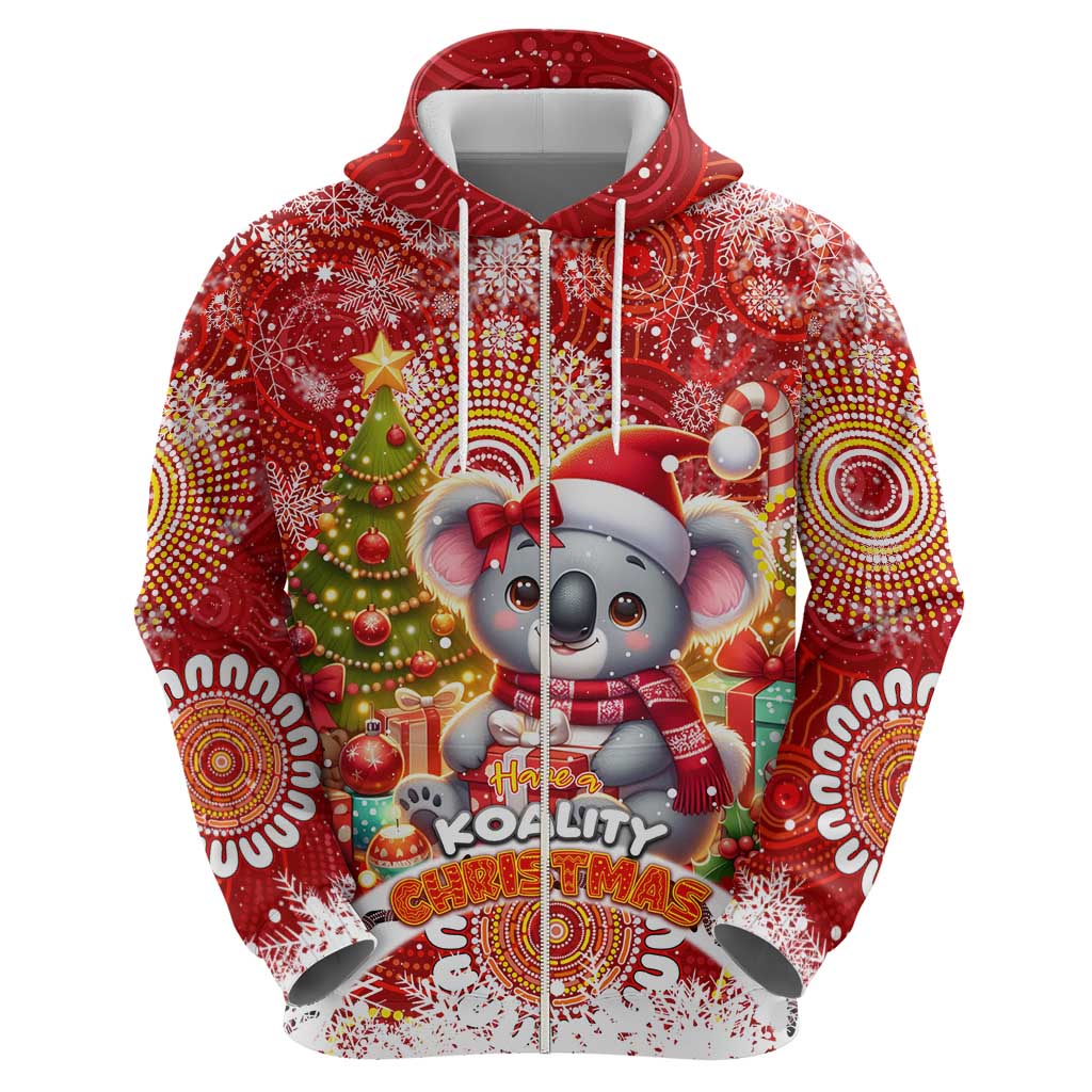 Koality Christmas Hoodie Cute Aussie Koala Holiday DT02
