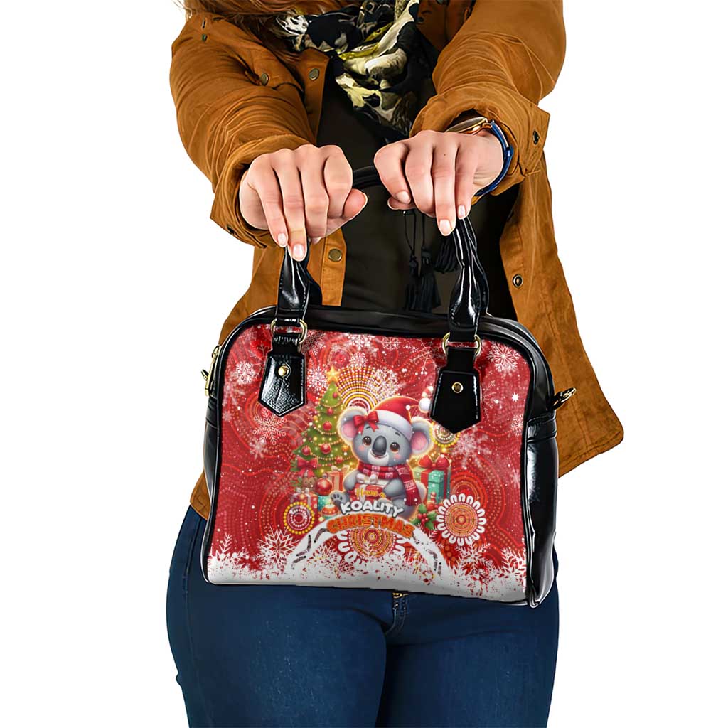 Koality Christmas Shoulder Handbag Cute Aussie Koala Holiday DT02