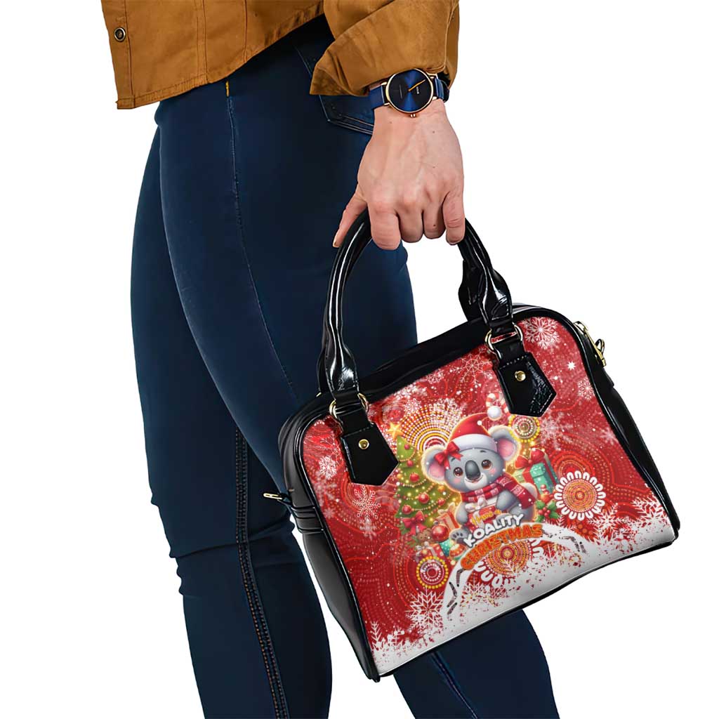 Koality Christmas Shoulder Handbag Cute Aussie Koala Holiday DT02