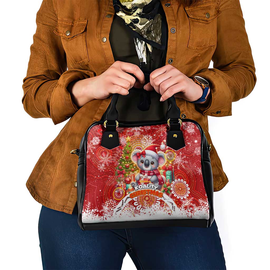 Koality Christmas Shoulder Handbag Cute Aussie Koala Holiday DT02