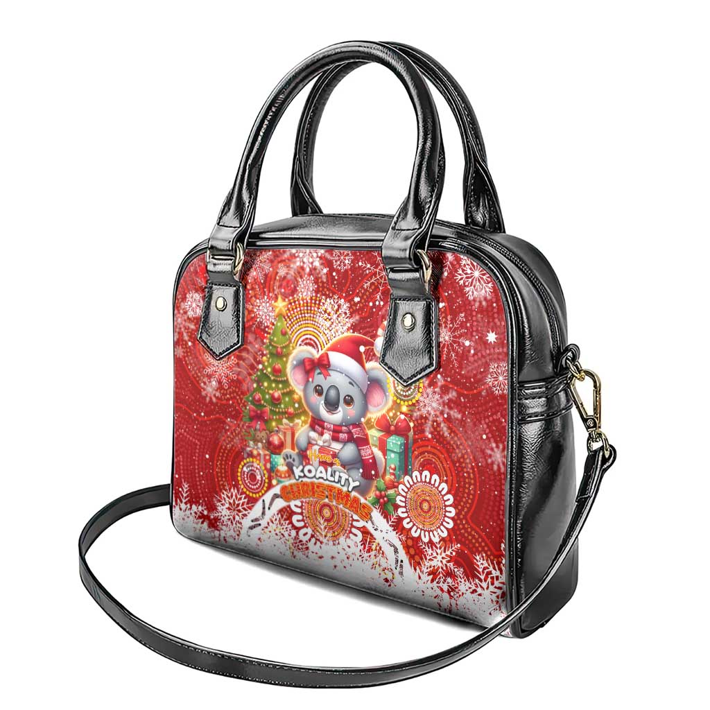 Koality Christmas Shoulder Handbag Cute Aussie Koala Holiday DT02