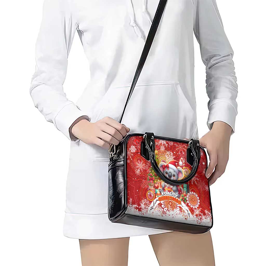 Koality Christmas Shoulder Handbag Cute Aussie Koala Holiday DT02