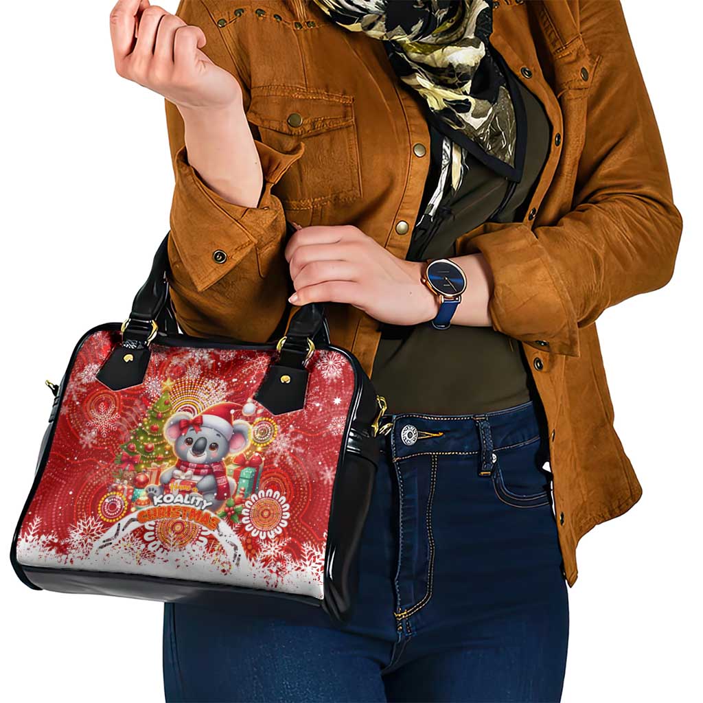 Koality Christmas Shoulder Handbag Cute Aussie Koala Holiday DT02