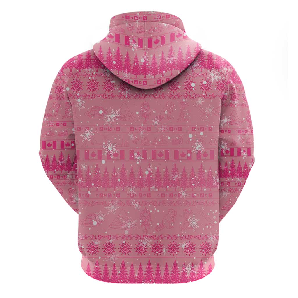 Merry Christmas Canada Hoodie Xmas Travel Map DT02