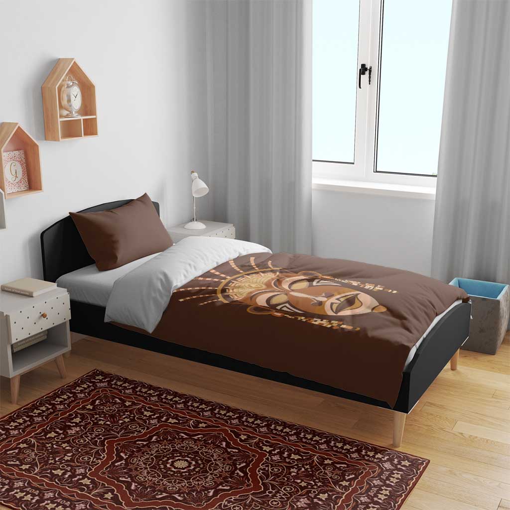 African Women Bedding Set Tribal Ethnic Mask DT02