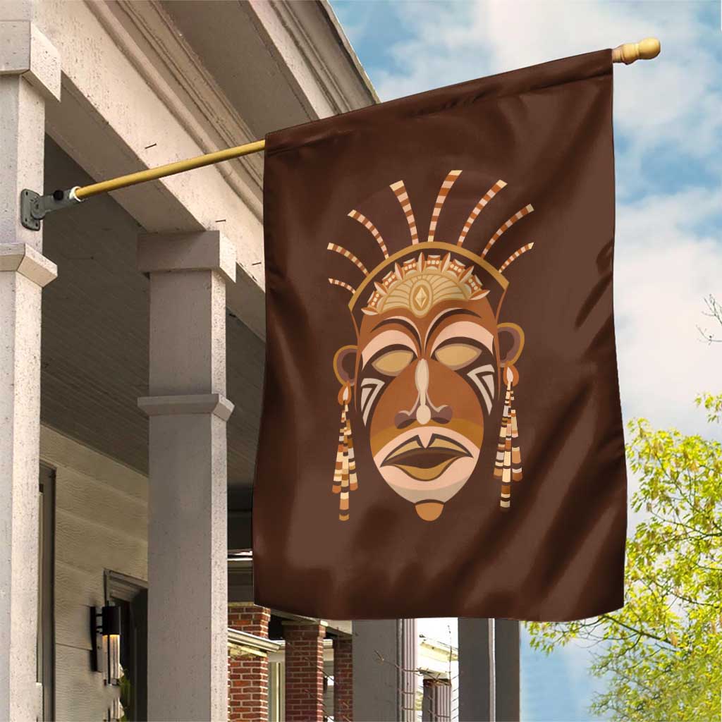 African Women Garden Flag Tribal Ethnic Mask DT02