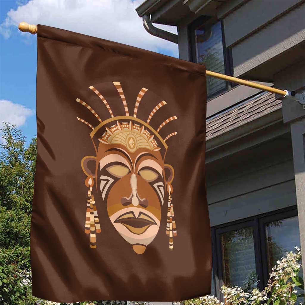 African Women Garden Flag Tribal Ethnic Mask DT02