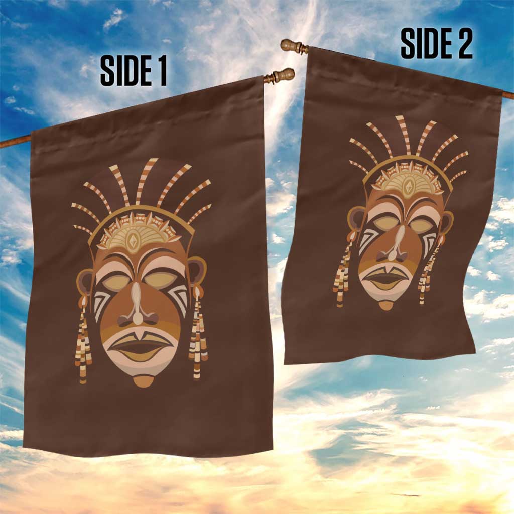 African Women Garden Flag Tribal Ethnic Mask DT02