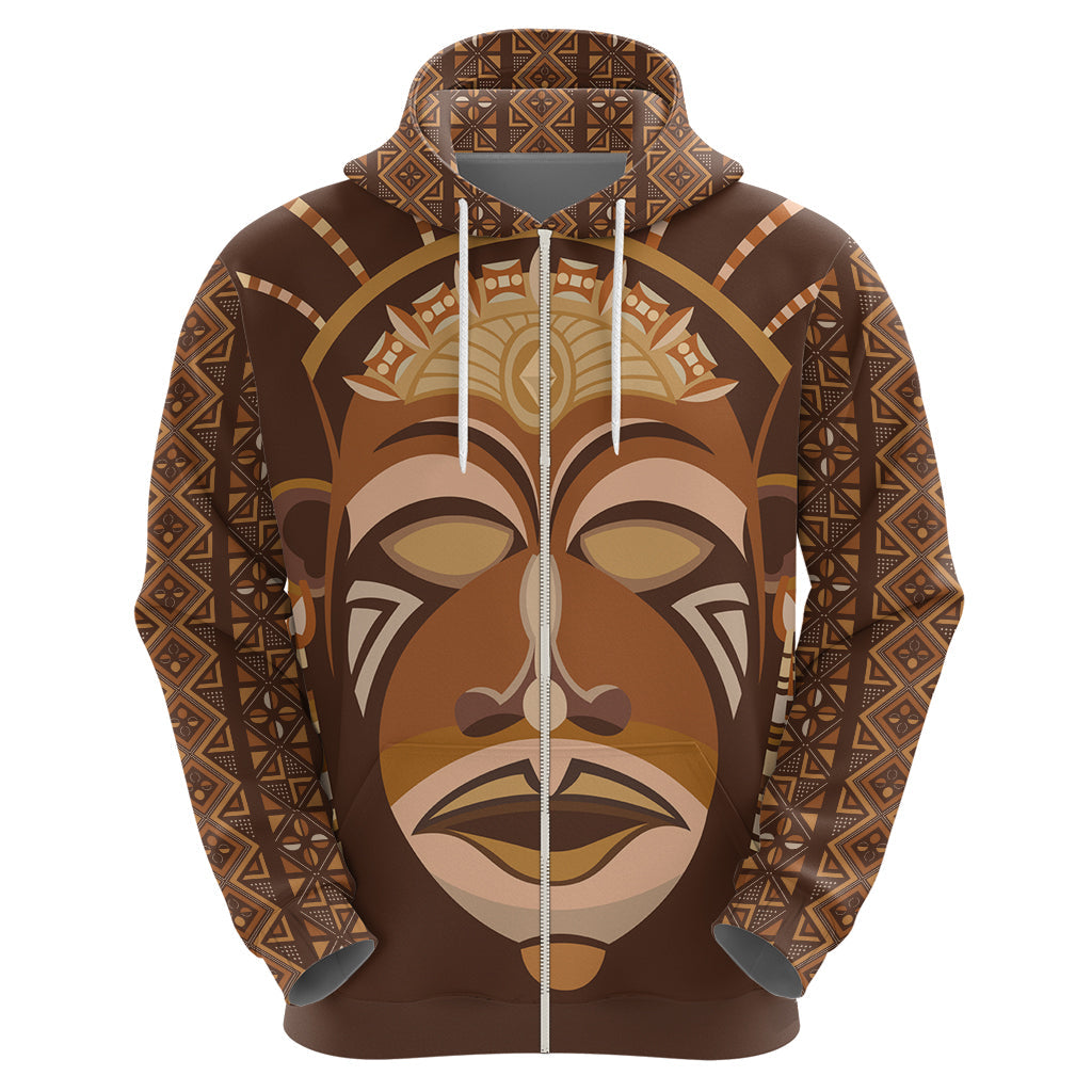 African Women Hoodie Tribal Ethnic Mask DT02