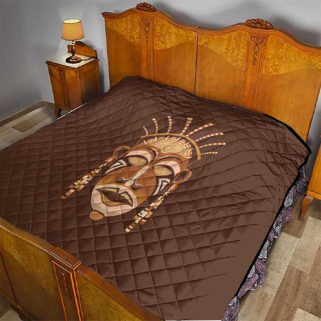 African Women Quilt Tribal Ethnic Mask DT02