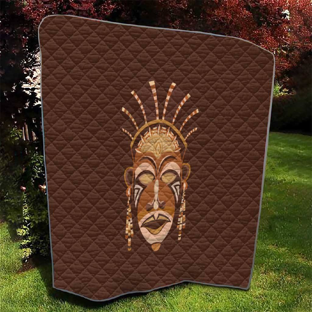 African Women Quilt Tribal Ethnic Mask DT02