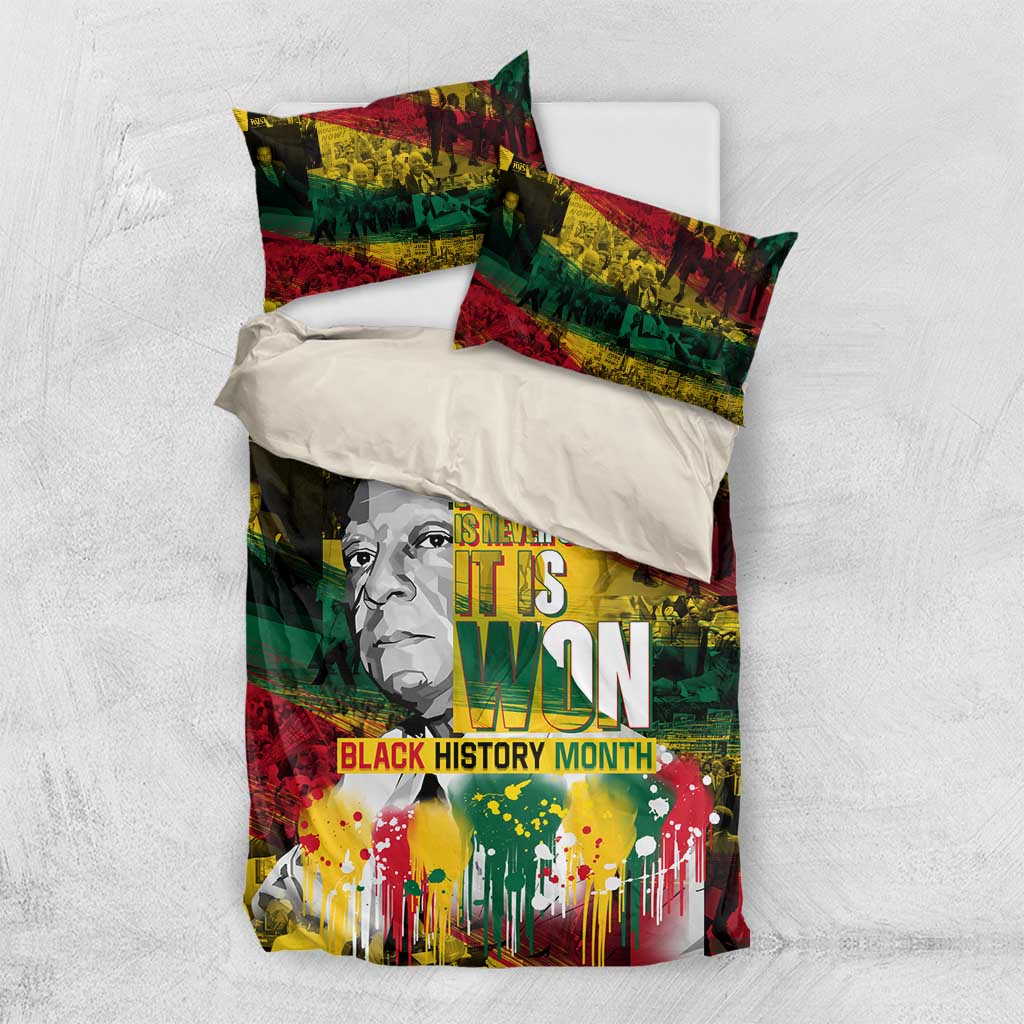 Freedom Is Never Given It Is Won Bedding Set Asa Philip Randolph DT02