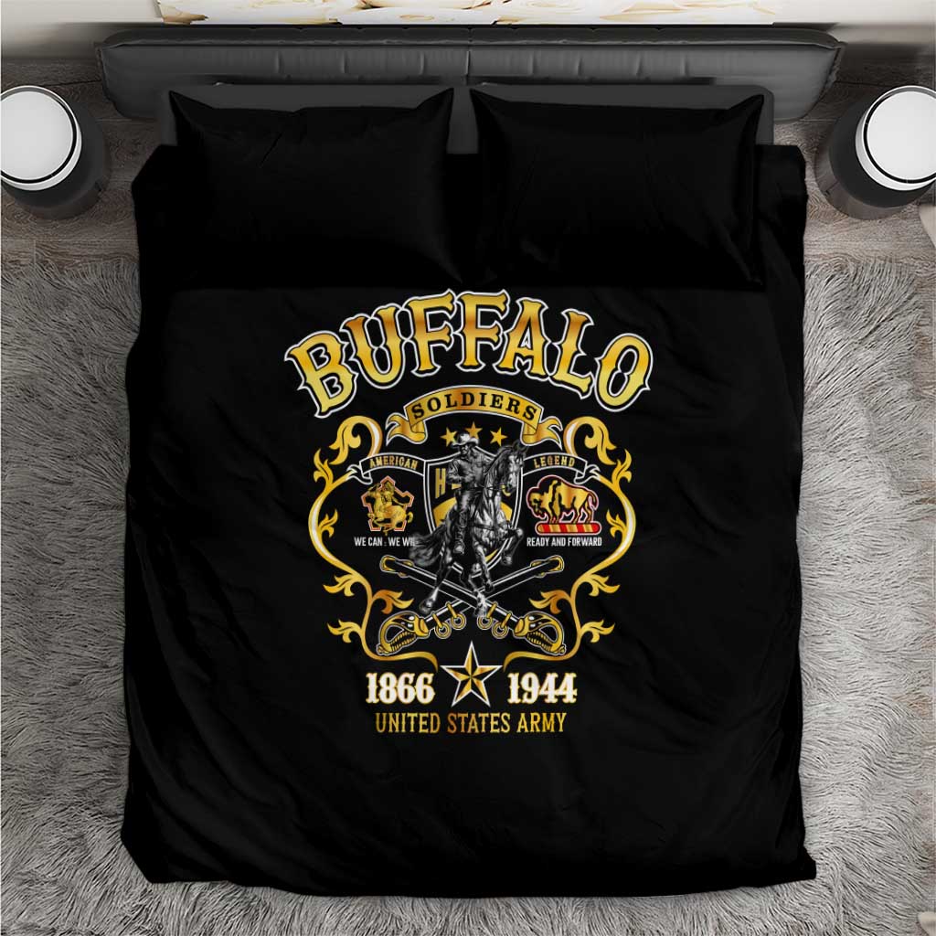 Buffalo Soldiers Bedding Set American American Legend 1866-1944 DT02