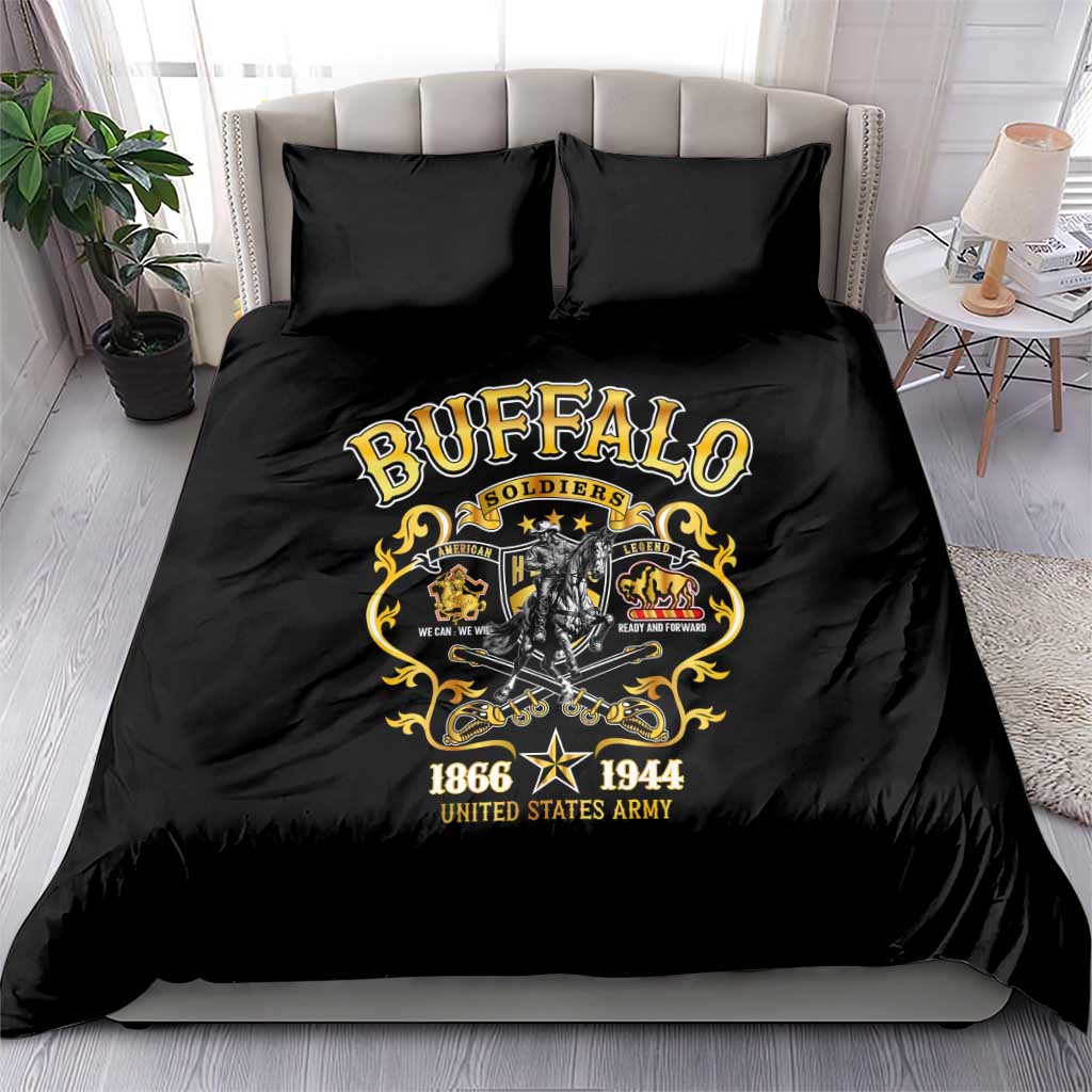 Buffalo Soldiers Bedding Set American American Legend 1866-1944 DT02