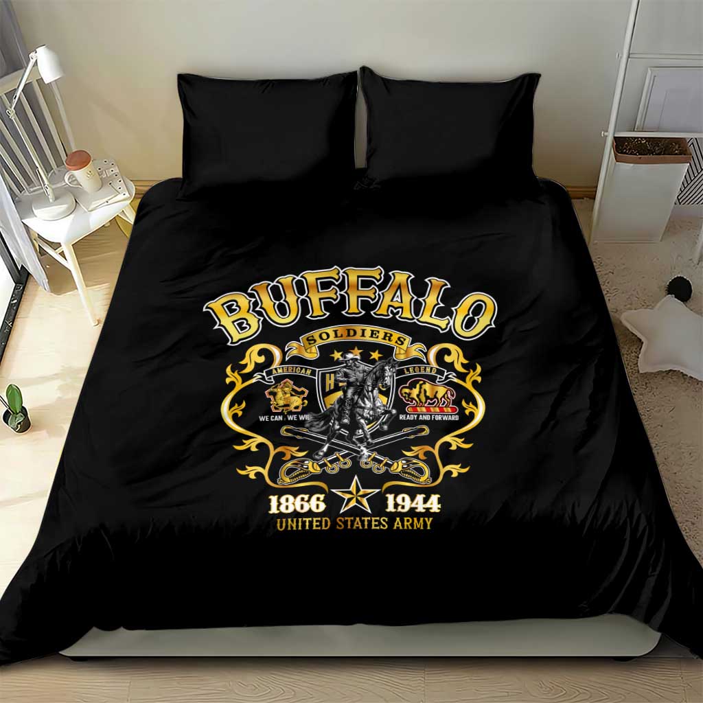 Buffalo Soldiers Bedding Set American American Legend 1866-1944 DT02