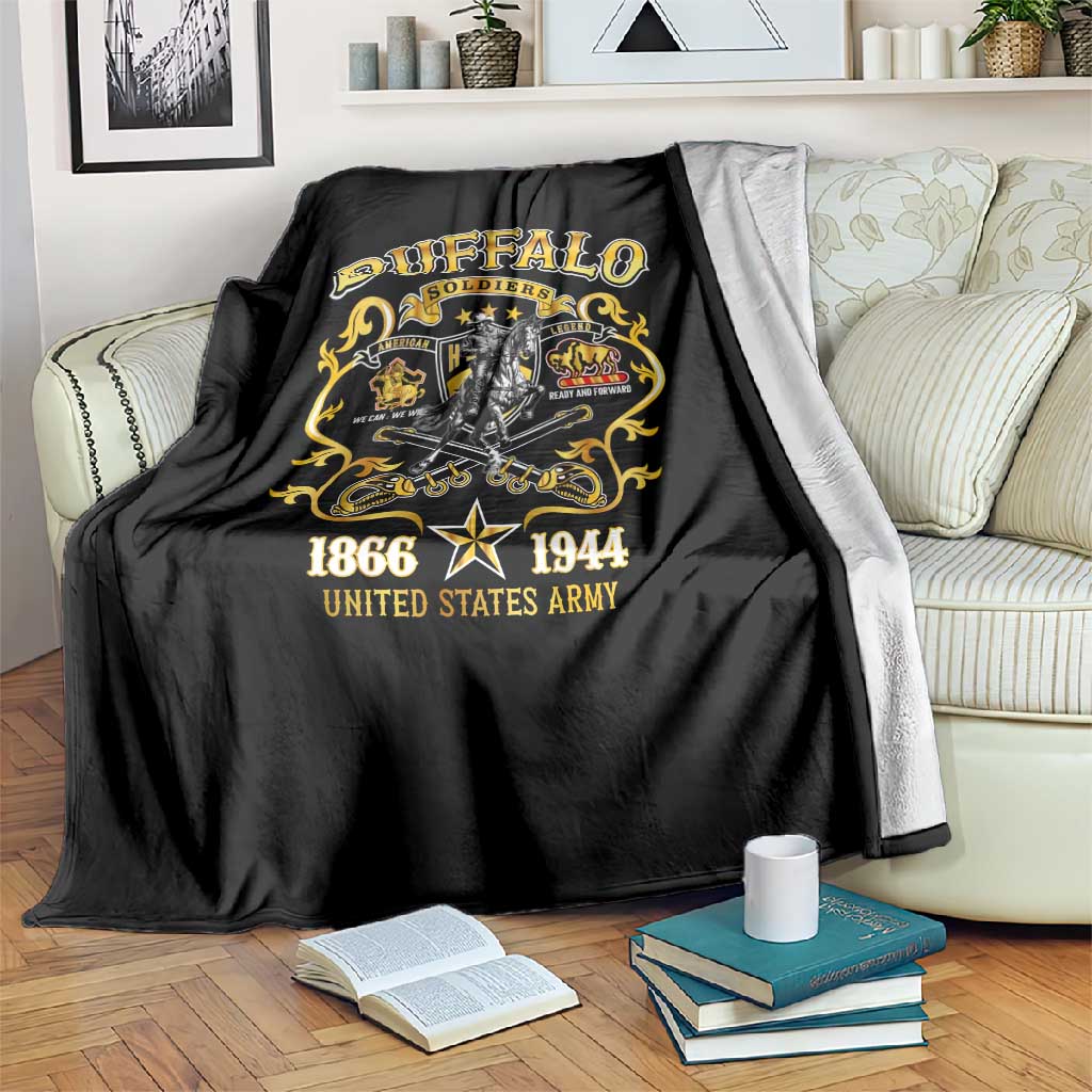 Buffalo Soldiers Blanket American American Legend 1866-1944 DT02