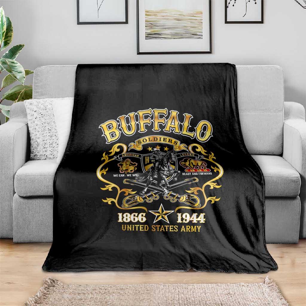 Buffalo Soldiers Blanket American American Legend 1866-1944 DT02