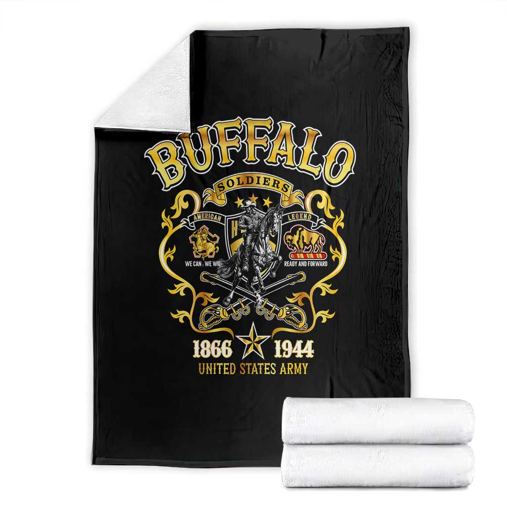 Buffalo Soldiers Blanket American American Legend 1866-1944 DT02