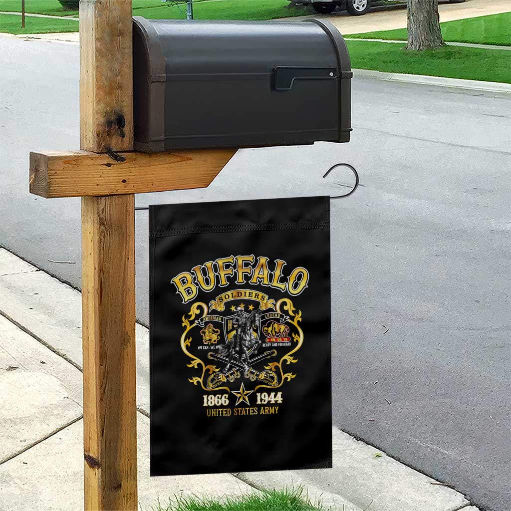 Buffalo Soldiers Garden Flag American American Legend 1866-1944 DT02