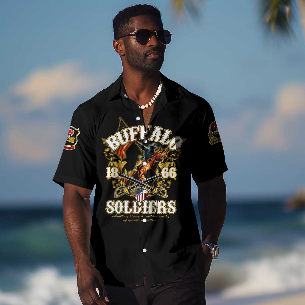 Buffalo Soldiers Hawaiian Shirt American American Legend 1866-1944 DT02