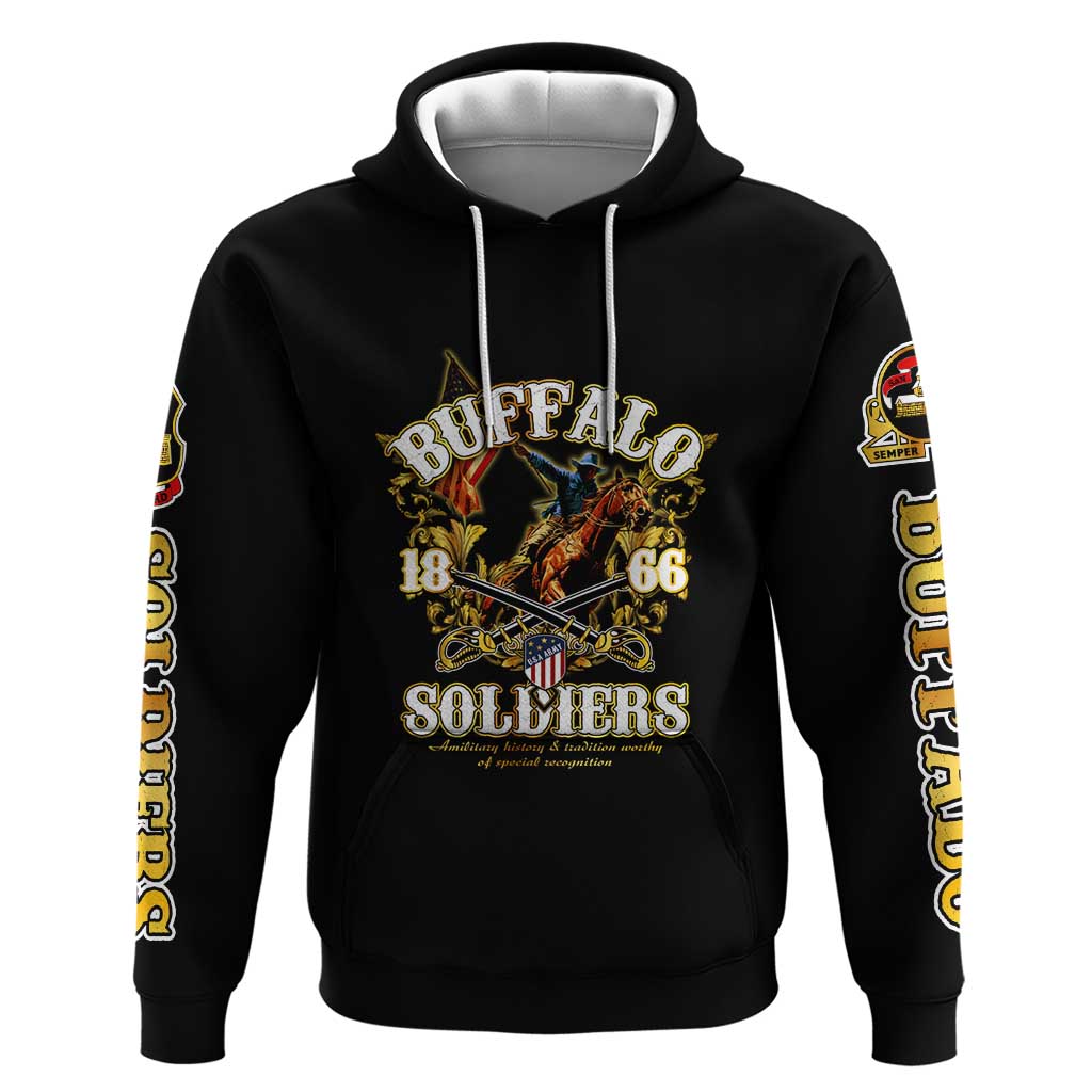 Buffalo Soldiers 1866-1944 Hoodie American Legend DT02