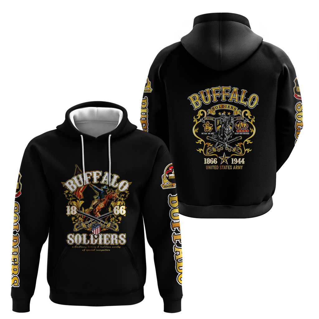 Buffalo Soldiers 1866-1944 Hoodie American Legend DT02