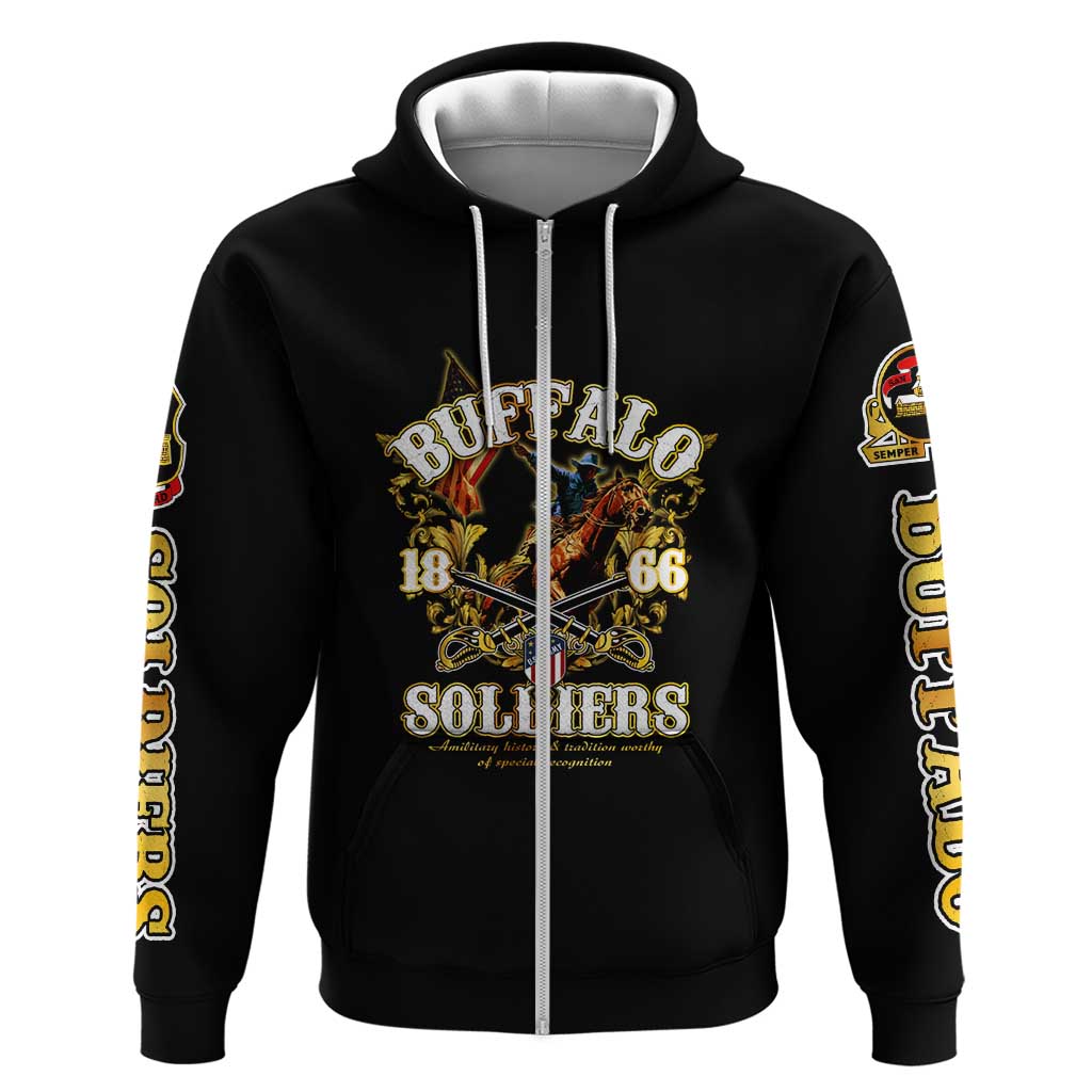 Buffalo Soldiers 1866-1944 Hoodie American Legend DT02