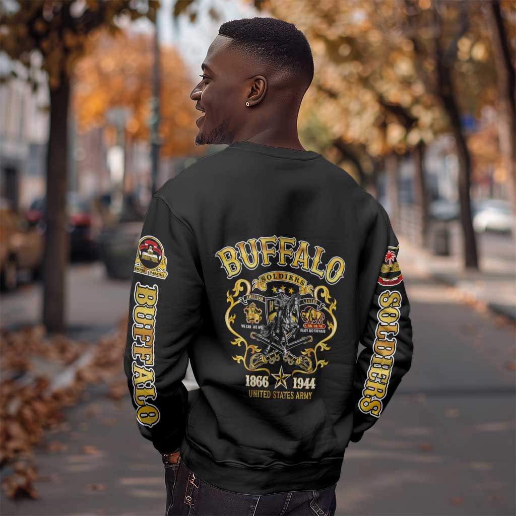 Buffalo Soldiers Sweatshirt American American Legend 1866-1944 DT02