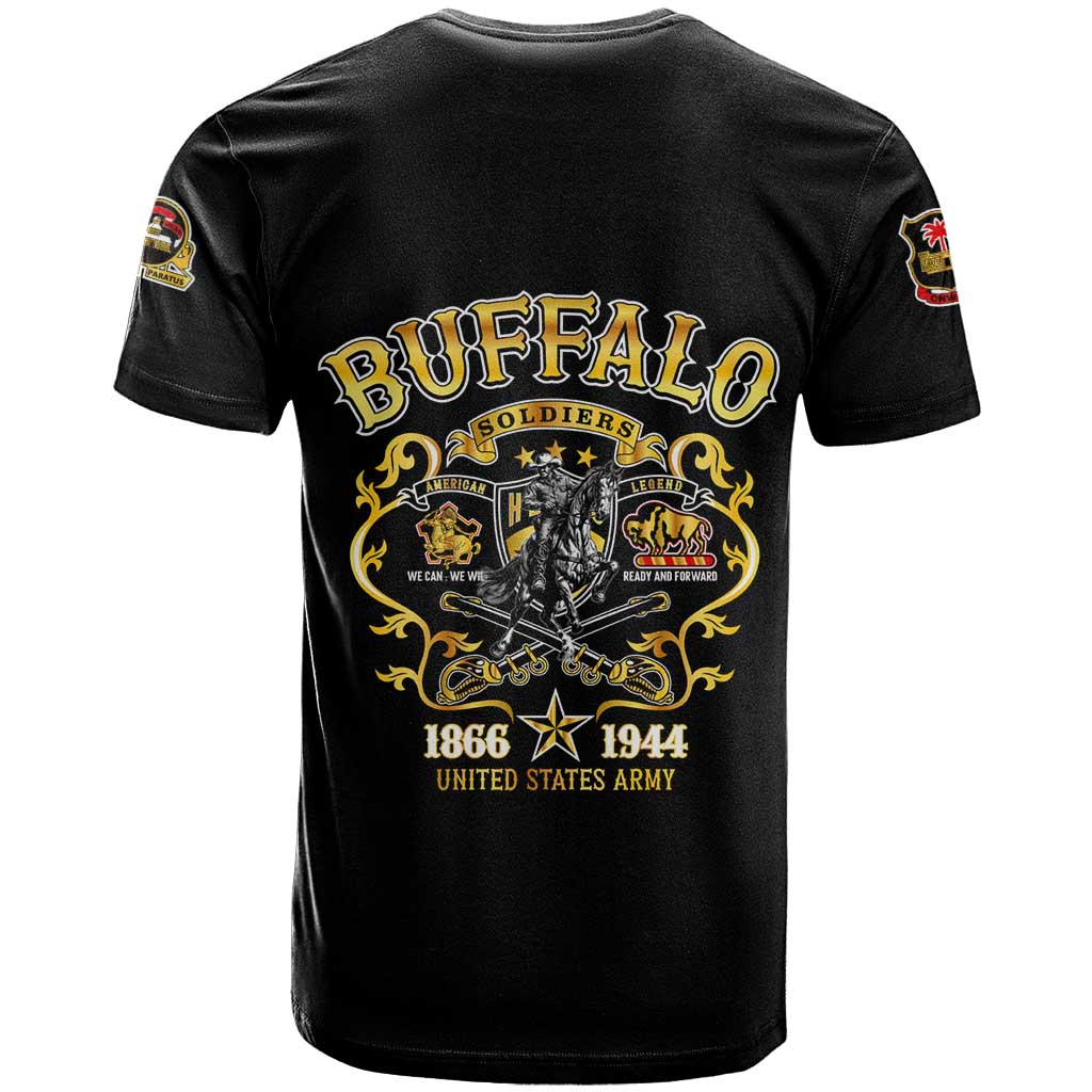 Buffalo Soldiers T shirt American American Legend 1866-1944 DT02