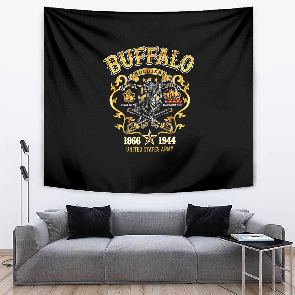 Buffalo Soldiers Tapestry American American Legend 1866-1944 DT02