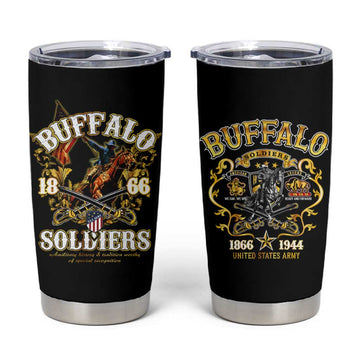 Buffalo Soldiers Tumbler Cup American American Legend 1866-1944 DT02