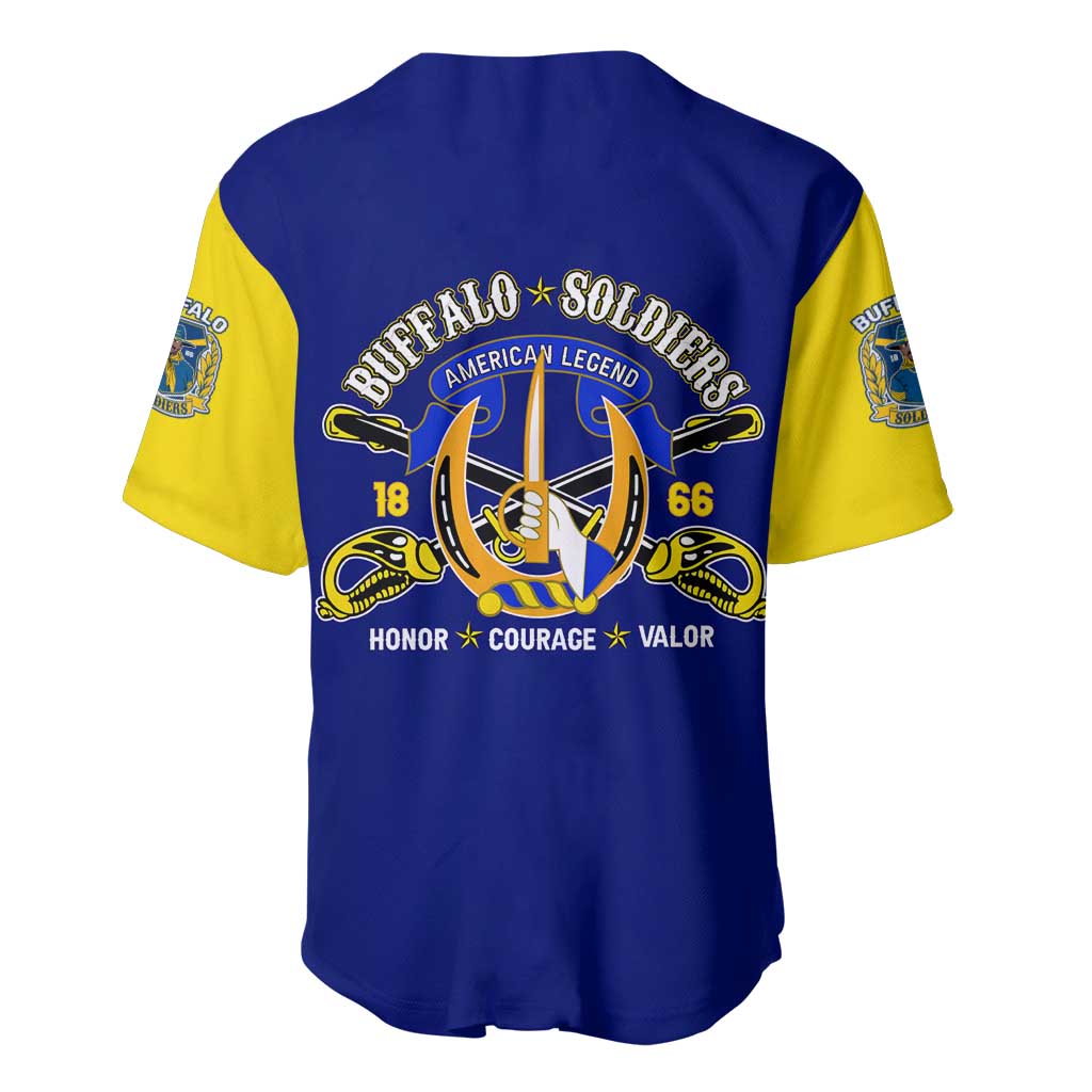 We Can We Will Buffalo Soldiers Baseball Jersey Us Army Ready and Forward DT02