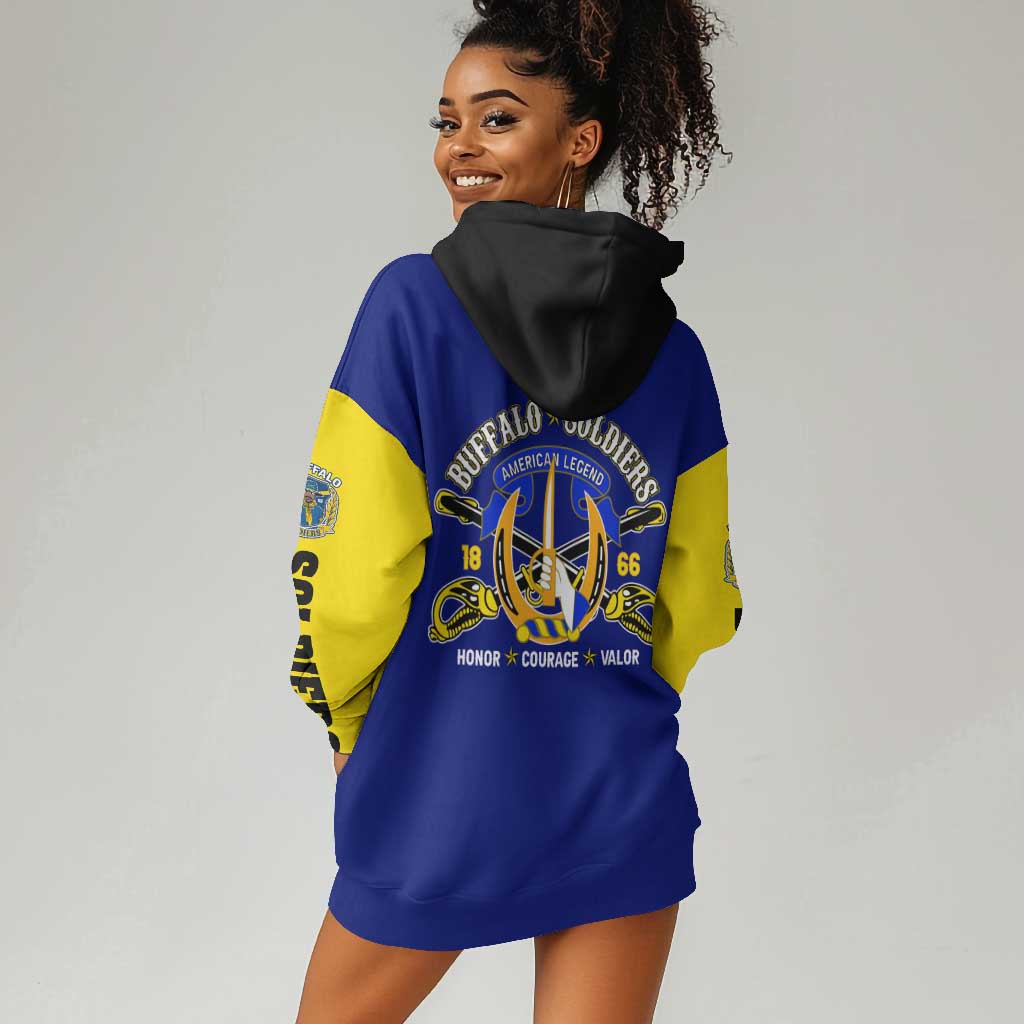 We Can We Will Buffalo Soldiers Hoodie Dress Us Army Ready and Forward DT02